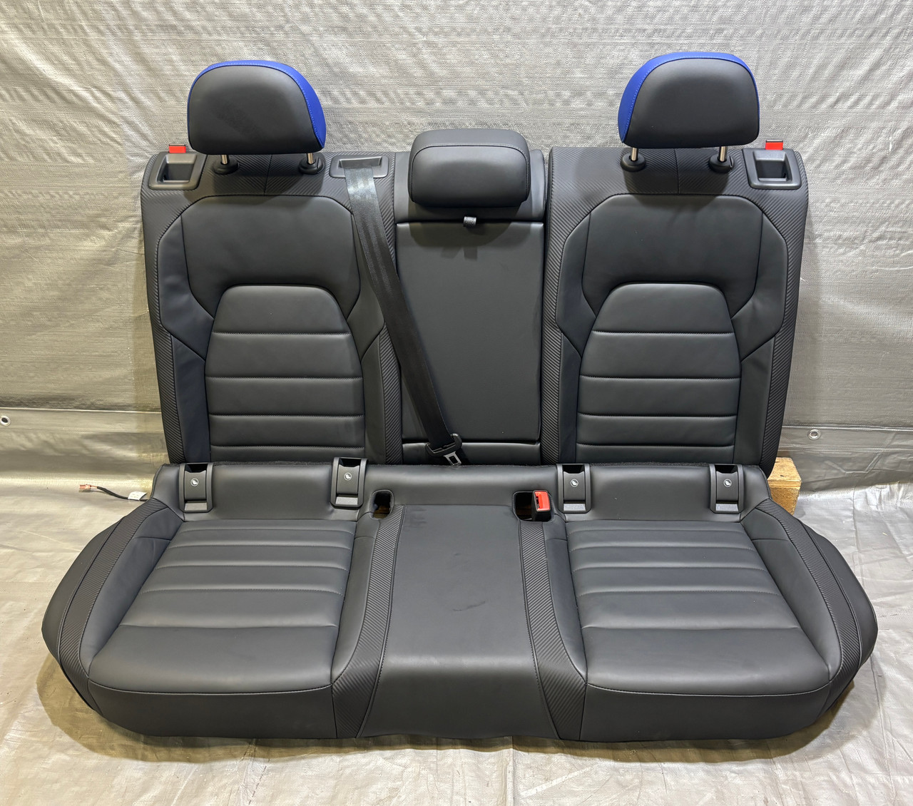 2022-2025 Volkswagen MK8 Golf R OEM Titan Black Leather Rear