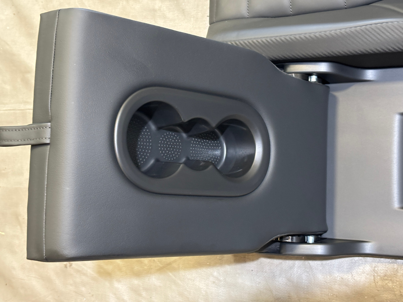 2022-2025 Volkswagen MK8 Golf R OEM Titan Black Leather Rear - Image 9