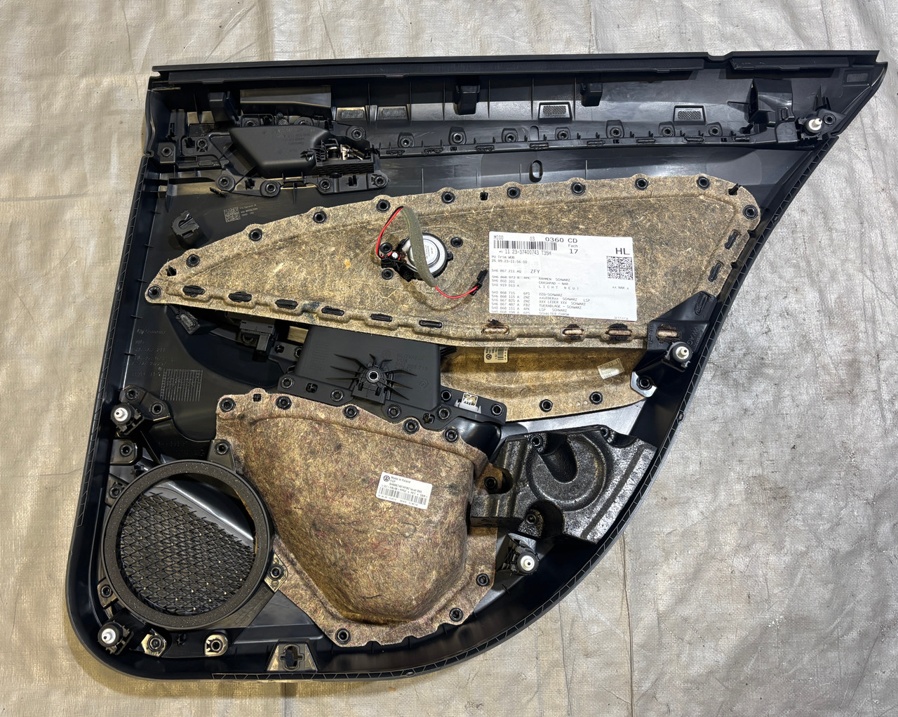 2022-2024 Volkswagen MK8 Golf R OEM Interior Door Panels - Image 3