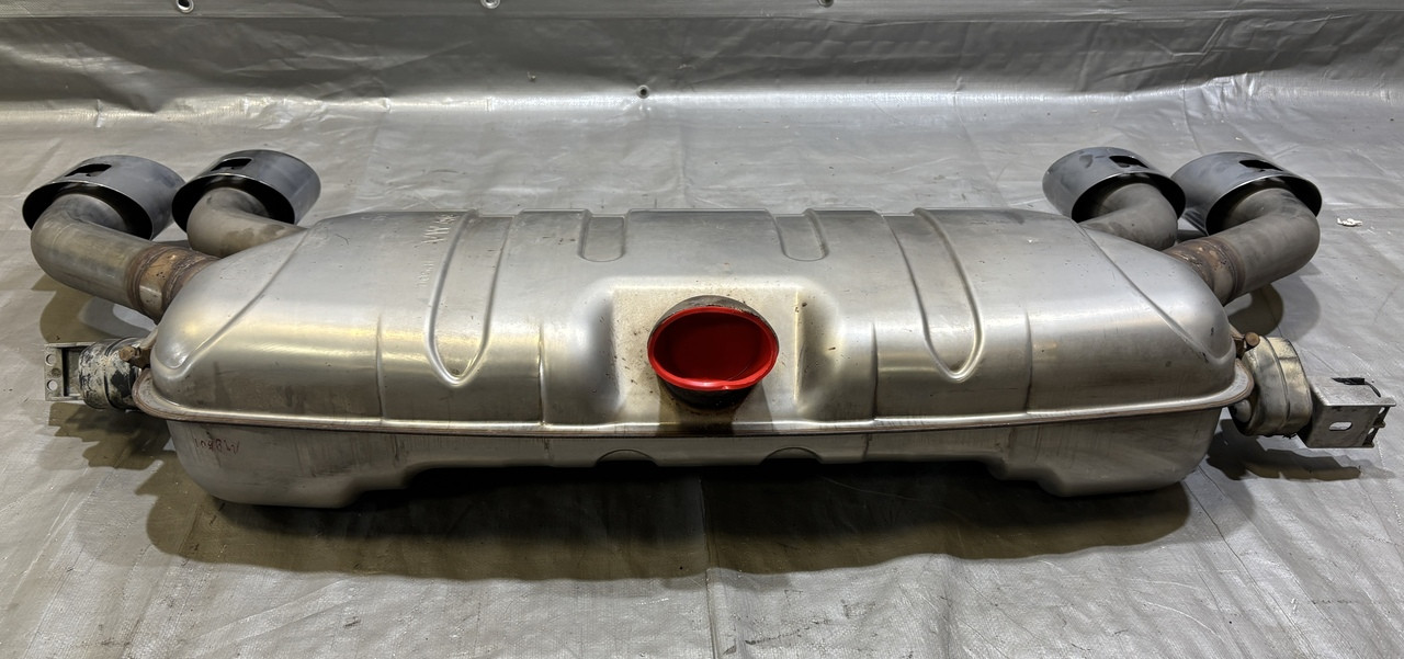 2022-2025 Volkswagen MK8 Golf R OEM Valved Exhaust Muffler w/ Tips - Image 3