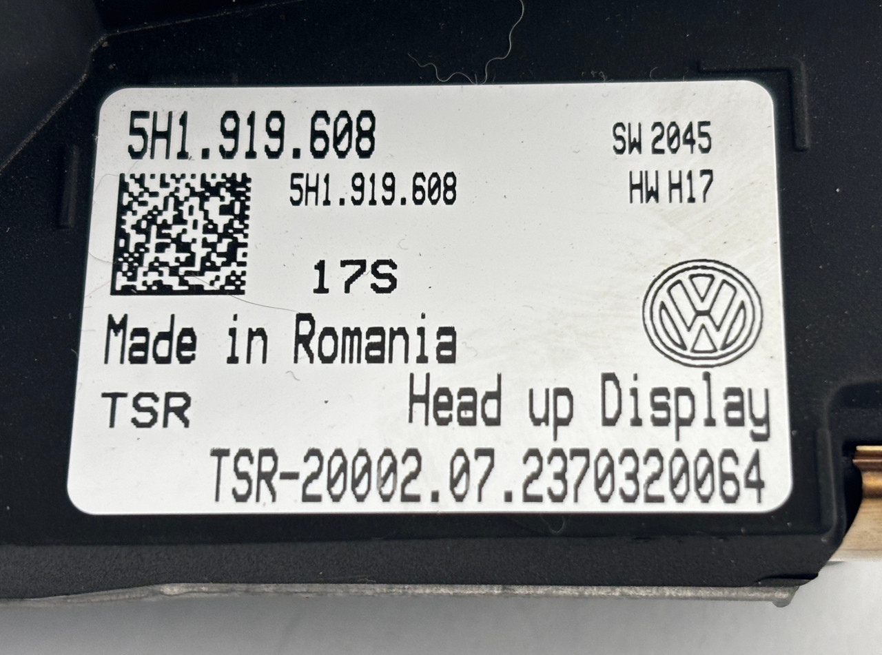 2022-2025 Volkswagen MK8 Golf R / GTI OEM Heads Up Display Projector Module - Image 3