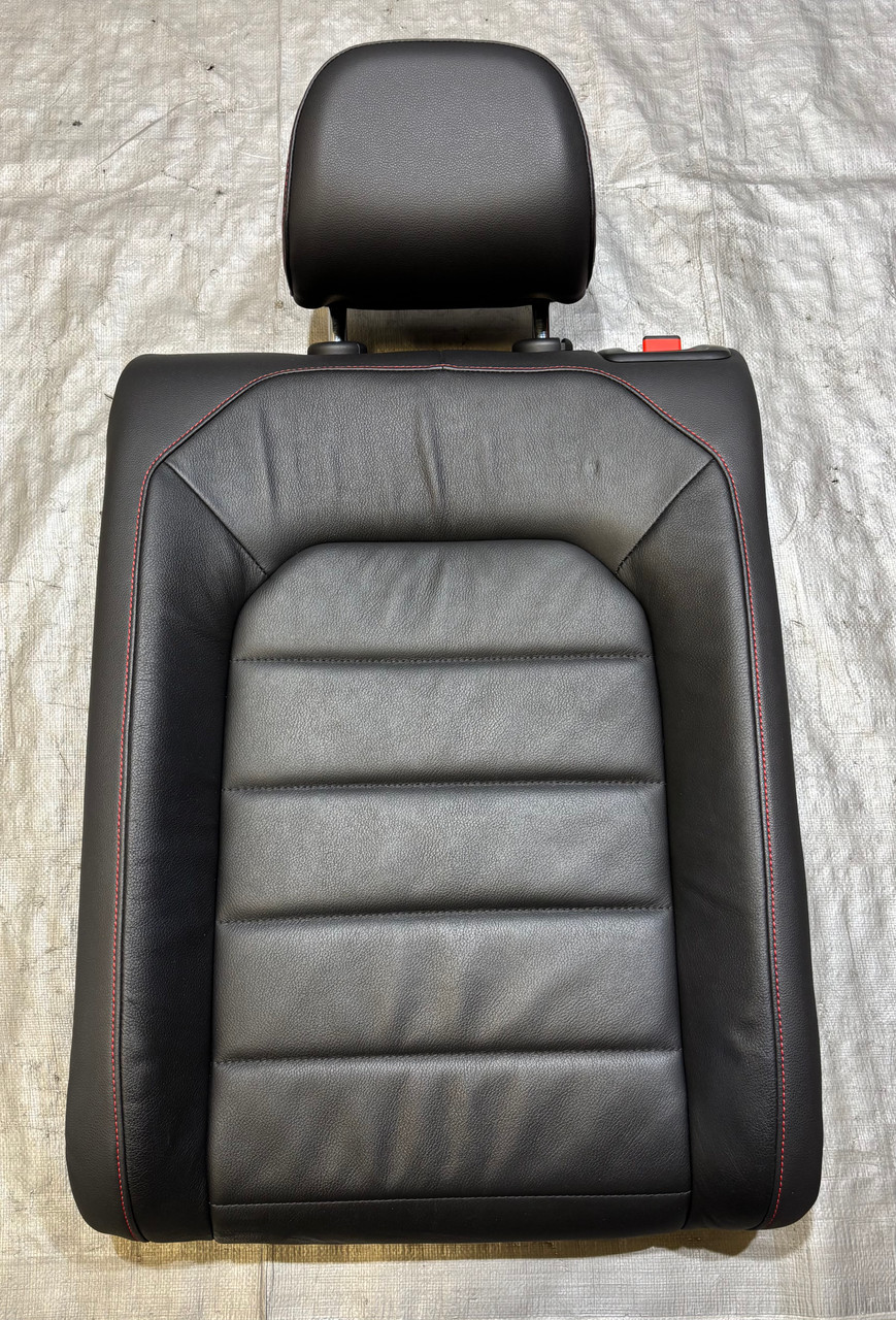 2015-2017 Volkswagen MK7 GTI 4DR Autobahn Black Leather Rear Seat - Image 6