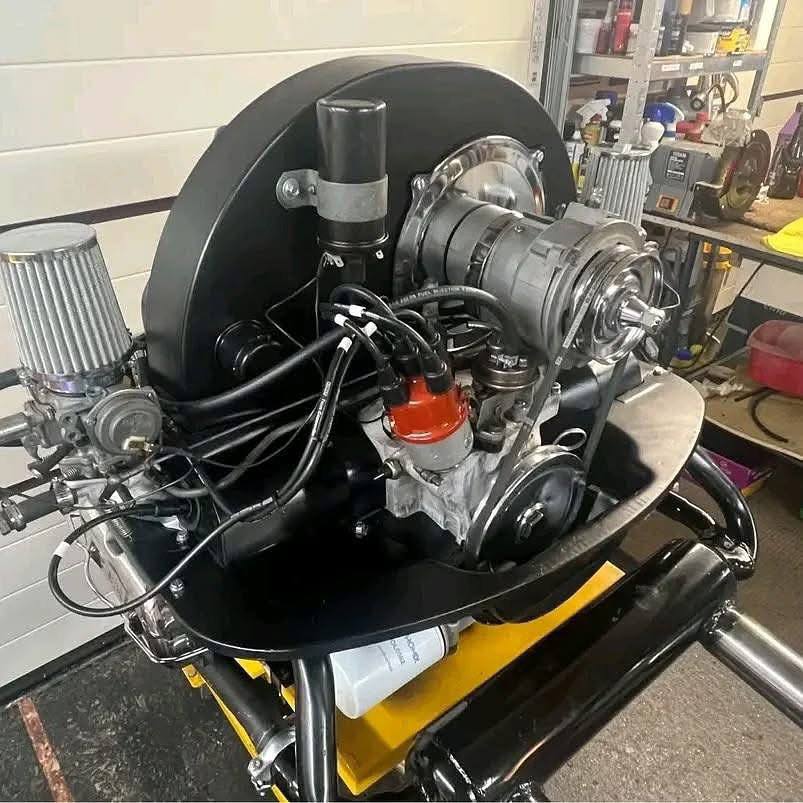 1600cc Twin carb Twin Port Turnkey Aircooled Engine - Image 2