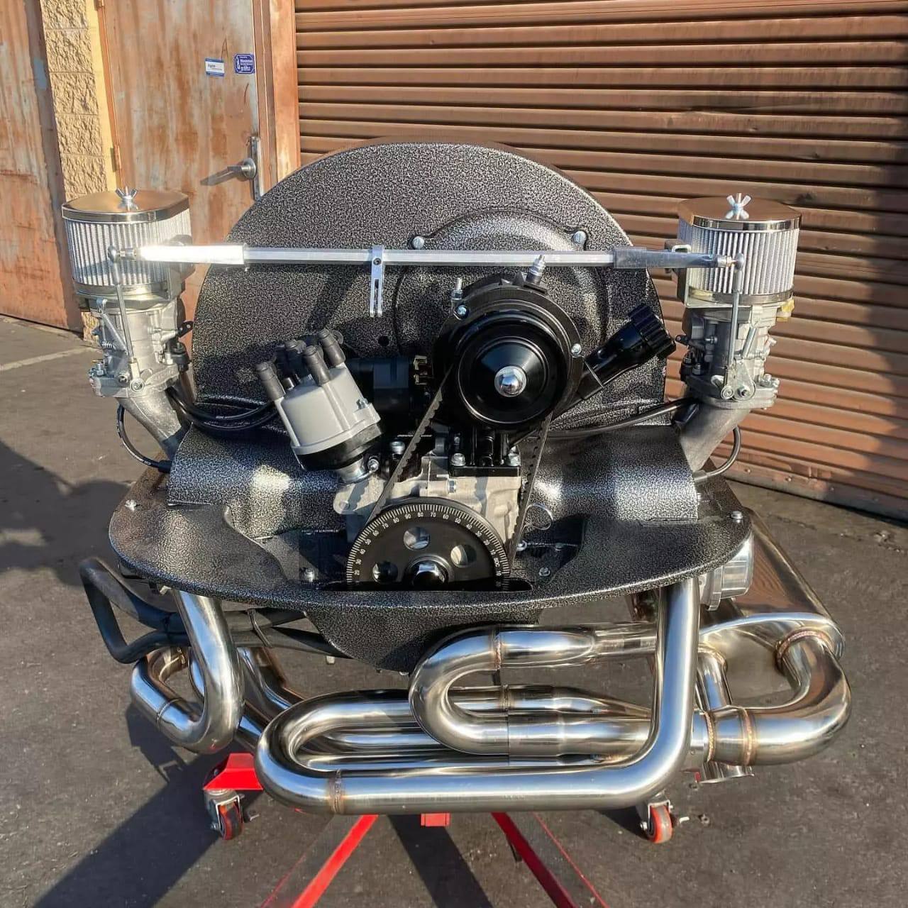 engine brand new, aluminum case, 82mm crank